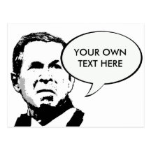 George W Bush 3 Postcards