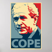 George W. Bush - Cope: OHP Poster