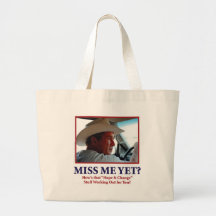 George W Bush - Miss Me Yet Tote Bags