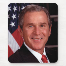 George W Bush Mouse Pads