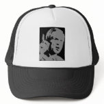 George W Bush silhouette Mesh Hat