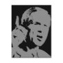 George W Bush silhouette Postcard