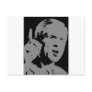 George W Bush silhouette Post Card