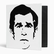 George W. Bush Stencil Binders