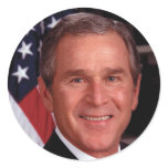 George W Bush Sticker