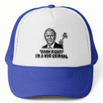 George W. Bush War Criminal Tshirts Mesh Hat