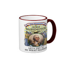 George Washington 1789 Election Mug