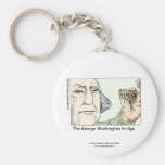 George Washington Bridge Funny Key Chain