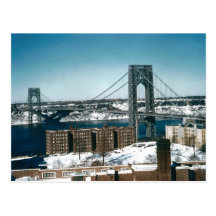 George Washington Bridge, New York City Post Cards