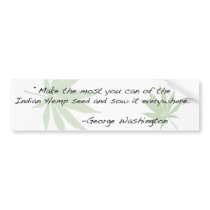 George Washington Bumper Stickers