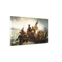 George Washington Crossing the Delaware Print Canvas Print