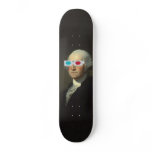 George Washington enjoys 3D Street Art