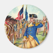 George Washington patriote Aimant Pour Réfrigérateur