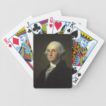 George Washington playing cards