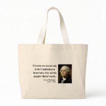 George Washington Quote 6b Tote Bag