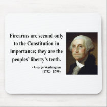 George Washington Quote 6b Mouse Pad