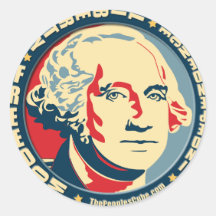 George Washington - Revolution: OHP Sticker