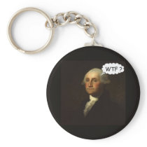 George Washington Spinning in His Grave Key Chains