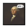 'George Washington Spinning in His Grave' Refrigerator Magnet