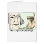 George Washington Teeth Funny Gifts & Collectibles Card