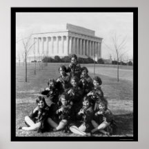 George Washington University Girls Rifle Team 1927 Posters