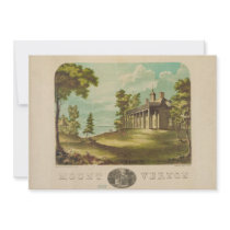 George Washinton's Home Mount Vernon by F. Collins Invites