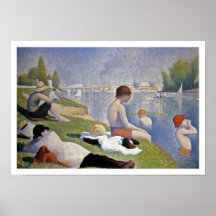 Georges Seurat - Bathers at Asnières Posters