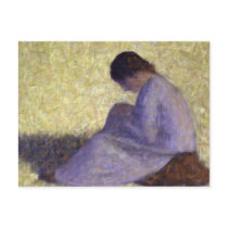 Georges Seurat - Seated Woman