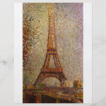 Georges Seurat's Painting: The Eiffel Tower (1889) Personalized Flyer