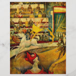 Georges Seurat's The Circus (1891) Custom Flyer