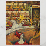 Georges Seurat's The Circus (1891) Full Color Flyer
