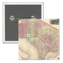 Georgetown and the City of Washington Button