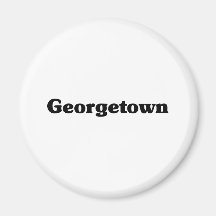 Georgetown Classic t shirts Fridge Magnet