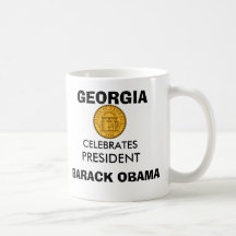 GEORGIA Celebrates President OBAMA Keepsakes Mug