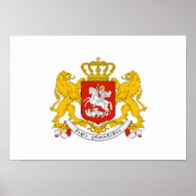 Georgia Coat of Arms Poster