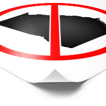 Georgia Cross Out Symbol Photographic Print