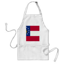 Georgia Flag Apron