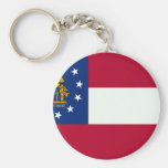 Georgia Flag Key Chains