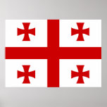Georgia Flag Print