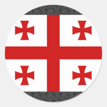 Georgia Flag Stickers