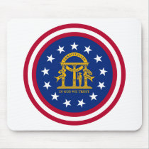 Georgia Flag Theme 00 Mouse Pads