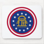 Georgia Flag Theme 00 mousepads