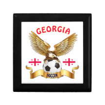 Georgia Football Designs Jewelry Boxes