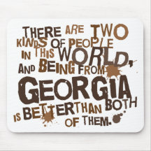 Georgia (Funny) Gift Mousepads