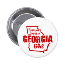 Georgia Girl Button