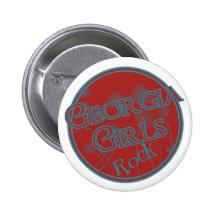 Georgia Girls Rock! Pinback Buttons