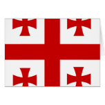 Georgia High quality Flag Greeting Card