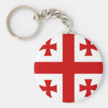 Georgia High quality Flag Key Chains