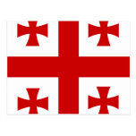 Georgia High quality Flag Postcards