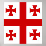 Georgia High quality Flag Poster